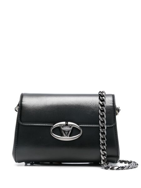 Valentino Garavani Vlogo Signature Shoulder Bag - Black 