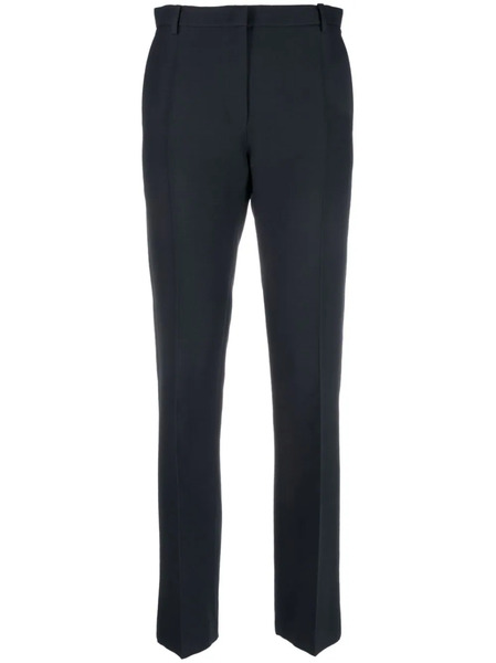  Valentino Garavani Wool-silk Blend Tailored Trousers - Blue 
