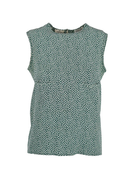  Valentino Pre-owned Floral Top - Green 