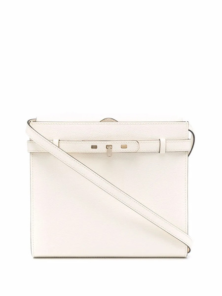  Valextra B-tracollina Cross Body Bag - Neutrals 