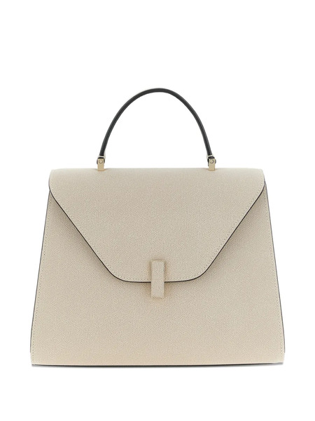  Valextra Large Iside Flap Leather Tote Bag - Neutrals 