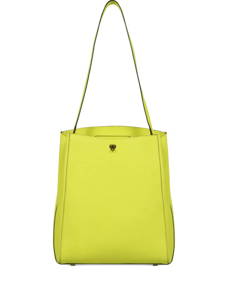  Valextra Leather Cross Body Bag - Green 