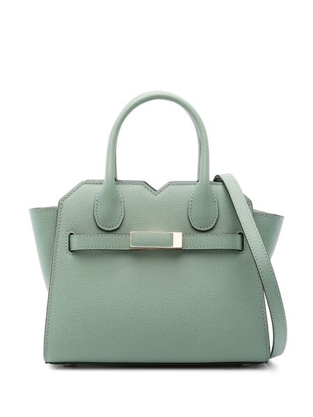  Valextra Micro Milano Tote Bag - Green 