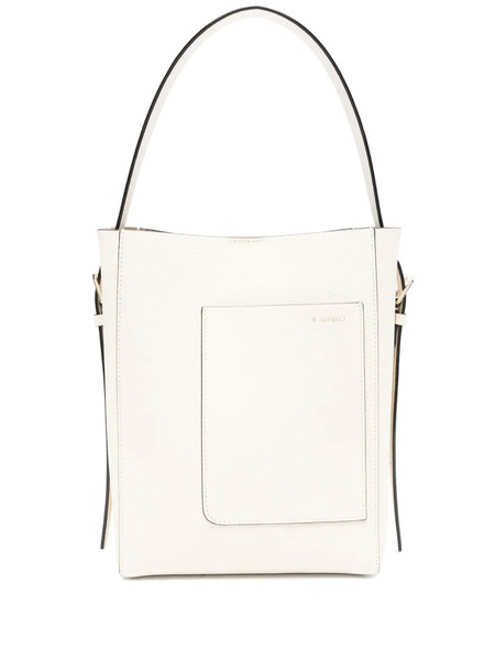  Valextra Mini Bucket Bag - White 