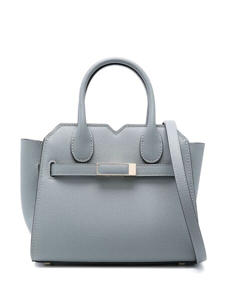  Valextra Mini Milano Tote Bag - Blue 