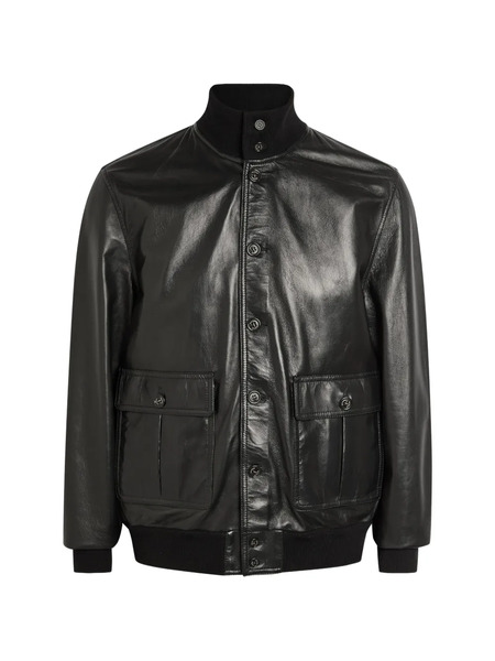  Valstar Quilted Leather Jacket - Black 