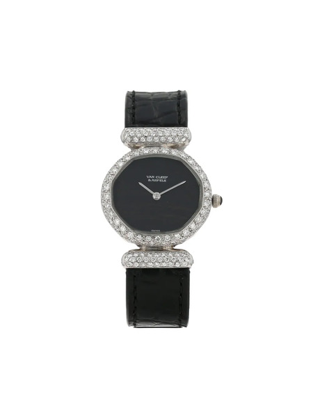  Van Cleef & Arpels Pre-owned 1970 Pre-owned X Gérald Genta 24mm - Black 