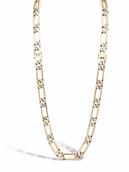  Van Cleef & Arpels Pre-owned 1980s Pre-owned 18kt Yellow Gold Transformable Diamond Necklace 