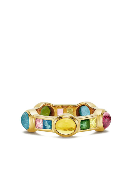  Van Robot 18k Yellow Gold Rio Van Tourmaline Ring 