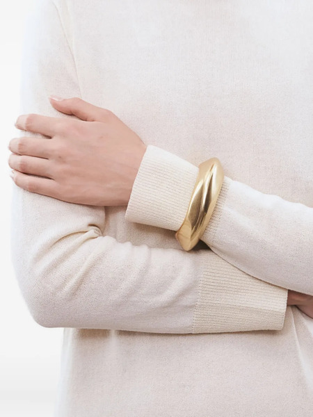  Vanessa Baroni New Edge Bangle Bracelet - Gold 