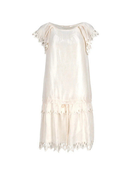  Vanessa Bruno Cut-out Midi Dress - Neutrals 