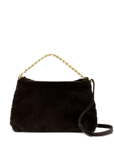  Vanessa Bruno Daily Chain Gm Shoulder Bag - Brown 