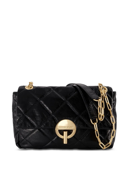  Vanessa Bruno Large Moon Shoulder Bag - Black 