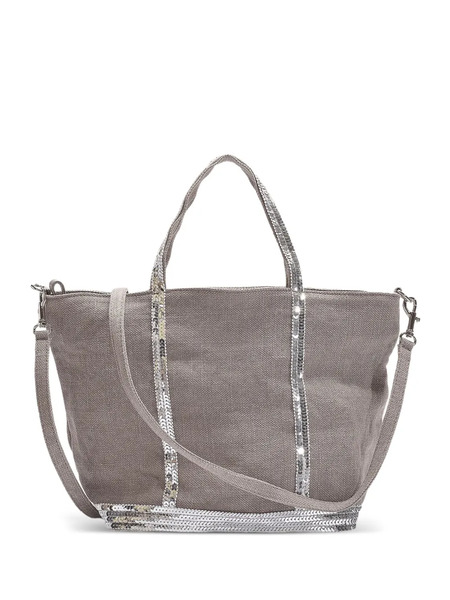  Vanessa Bruno Sequin-embellished Tote Bag - Grey 