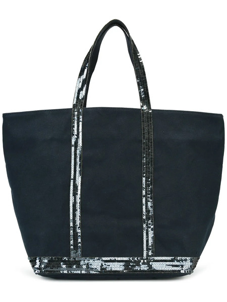  Vanessa Bruno Sequin Embellished Tote - Blue 