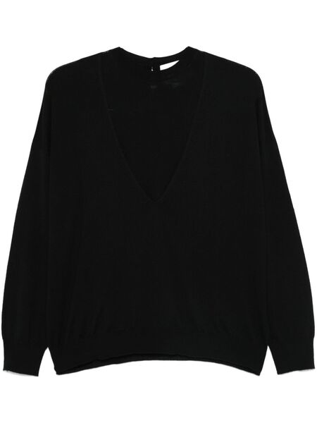  Vanisè Bijoux Sweater And Top Set - Black 