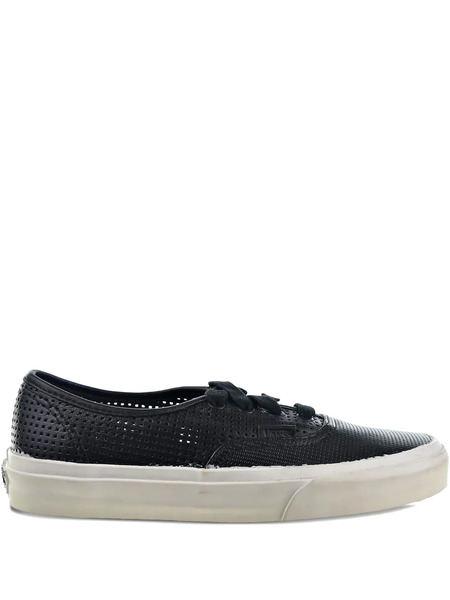  Vans Authentic Dx Square Leather Sneakers - Black 
