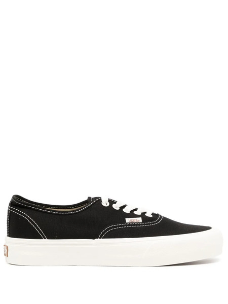  Vans Canvas Lace-front Sneakers - Black 