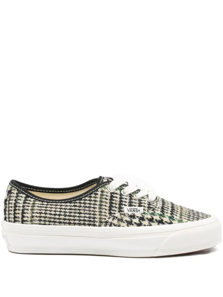  Vans Check Tweed Sneakers - Black 