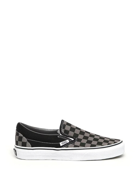  Vans Checked Slip-on Sneakers - Black 