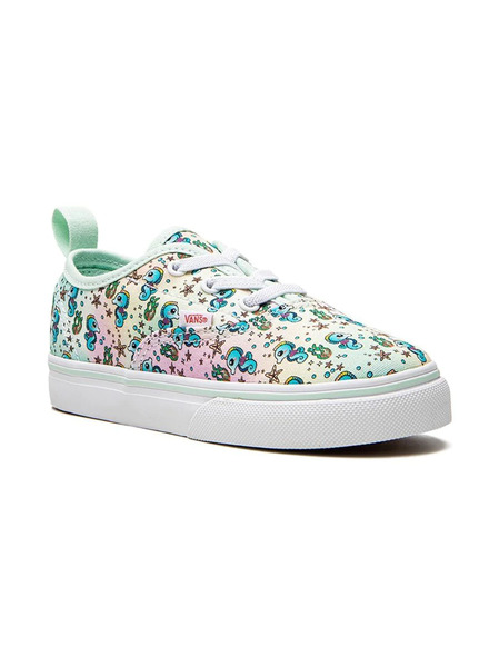 Vans Kids Authentic Elastic Lace Sneakers - Green 