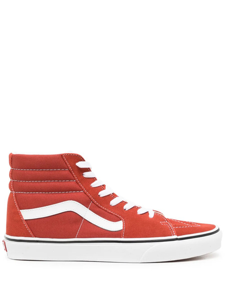  Vans Sk8 Hi Logo-patch Sneakers - Red 