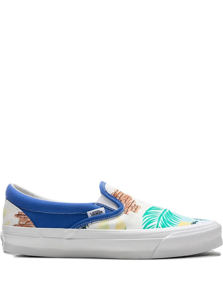  Vans Slip-on Palm-tree Trainers - White 
