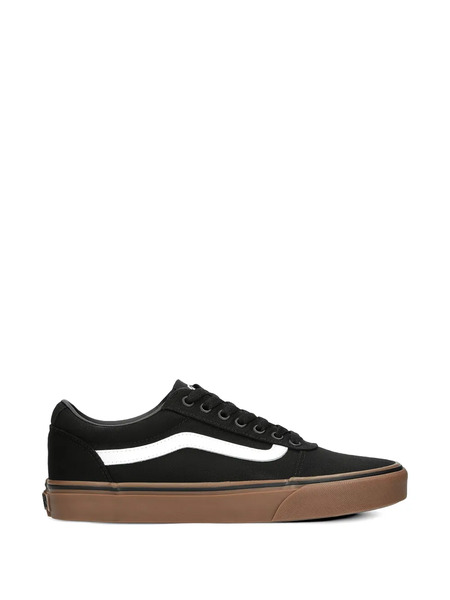  Vans Stripe Lace-up Sneakers - Black 