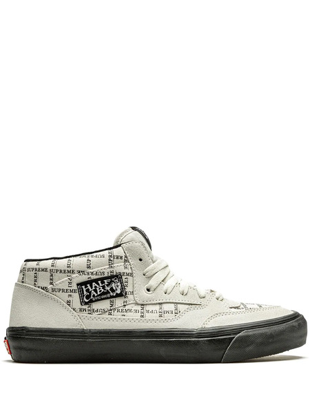  Vans X Supreme Half Cab Pro grid Logo - White Sneakers - Neutrals 
