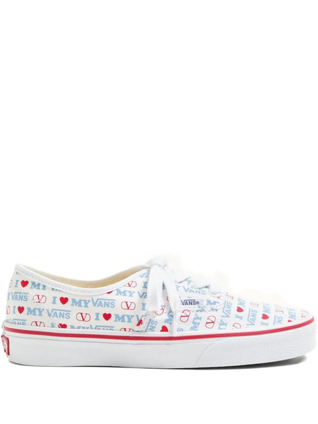  Vans X Valentino Logo-print Sneakers - White 
