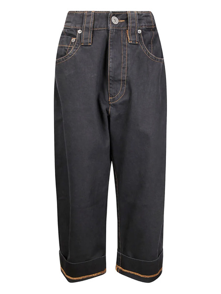  Vaquera Baby Topstitch Jeans - Black 
