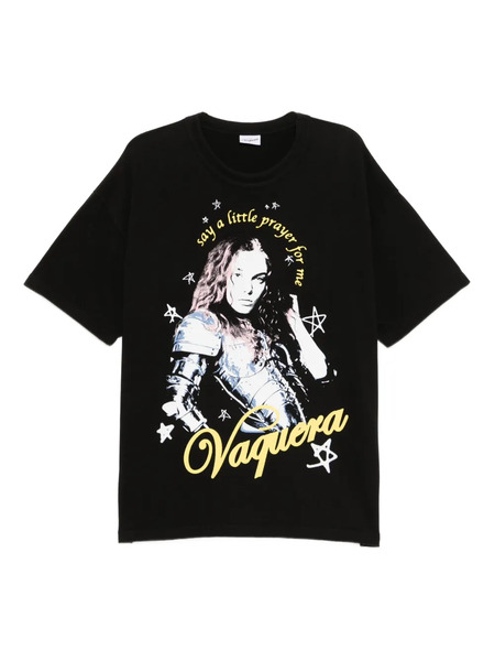  Vaquera Graphic-print T-shirt - Black 