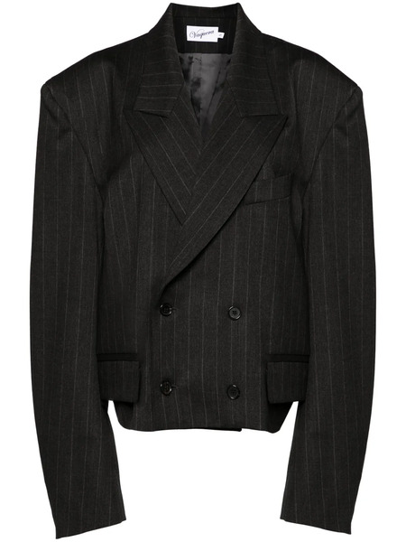  Vaquera Pinstripe Blazer - Grey 