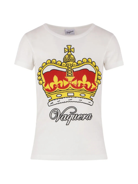 Vaquera Printed T-shirt - White 