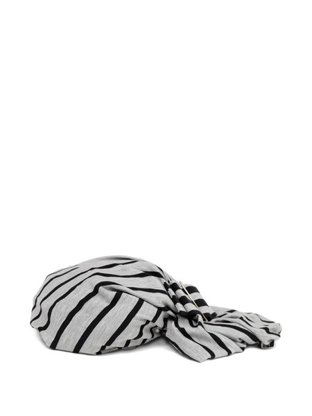  Vaquera Striped Headscarf - Grey 