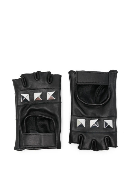  Vaquera Stud-embellished Fingerless Gloves - Black 