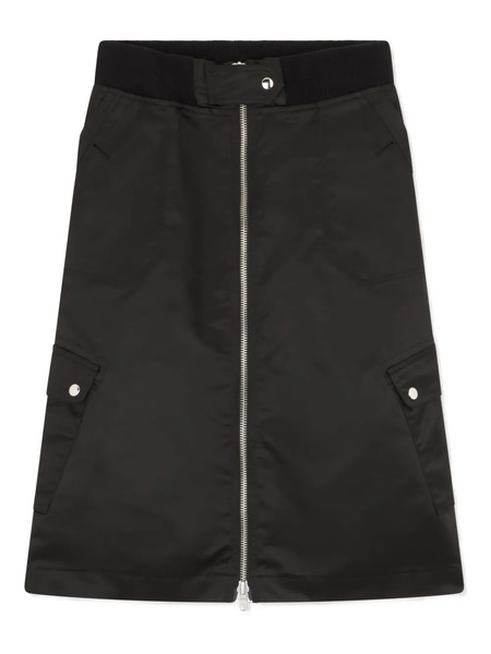  Vaquera Zip-front Skirt - Black 