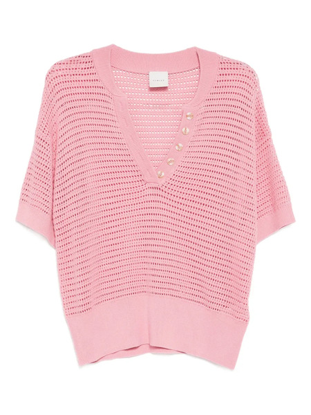  Varley Callie Knitted Top - Pink 