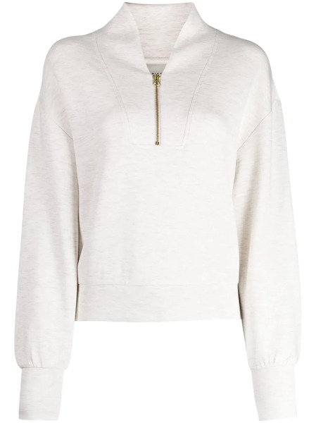  Varley Davidson Zipped Sweatshirt - White 