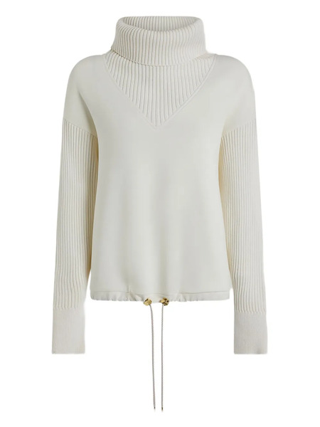  Varley Hannah Cowl-neck Sweater - White 