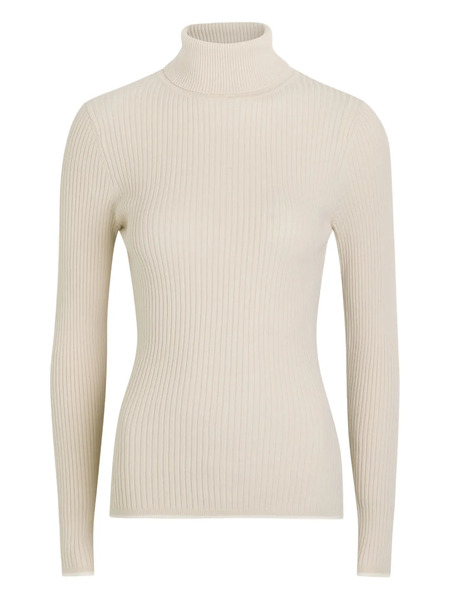  Varley Ravena Ribbed Roll-neck Top - Neutrals 