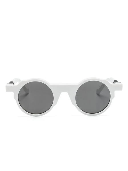  Vava Eyewear Bl0002 Round-frame Sunglasses - White 