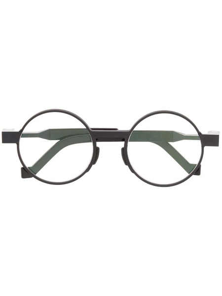  Vava Eyewear Round Frame Glasses - Black 