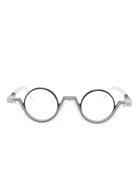  Vava Eyewear Round-frame Glasses - Black 