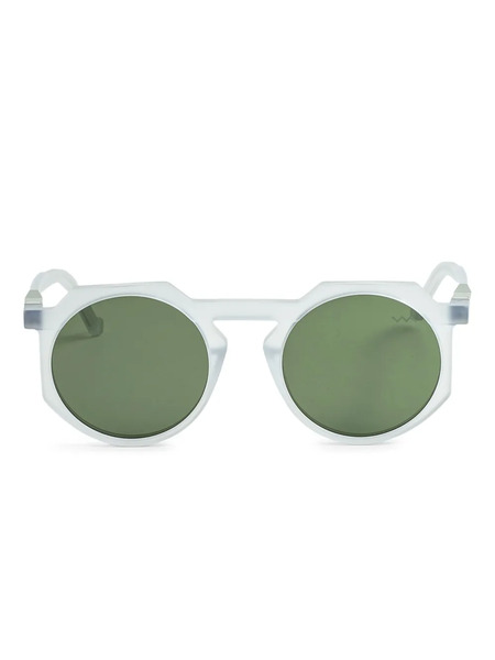  Vava Eyewear Round-frame Sunglasses - Black 