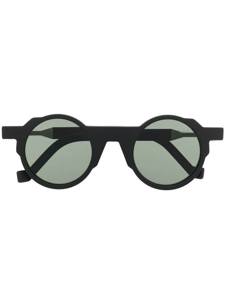  Vava Eyewear Round-frame Tinted Sunglasses - Black 