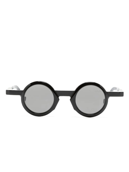  Vava Eyewear Wl0056 Round-frame Sunglasses - Black 