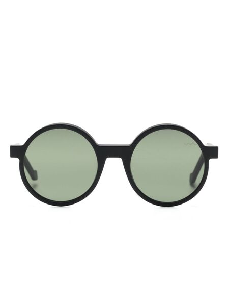 Vava Eyewear Wl0000 Round-frame Sunglasses - Black 