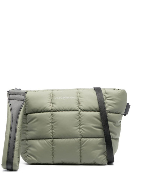  Veecollective Porter Quilted Shoulder Bag - Green 