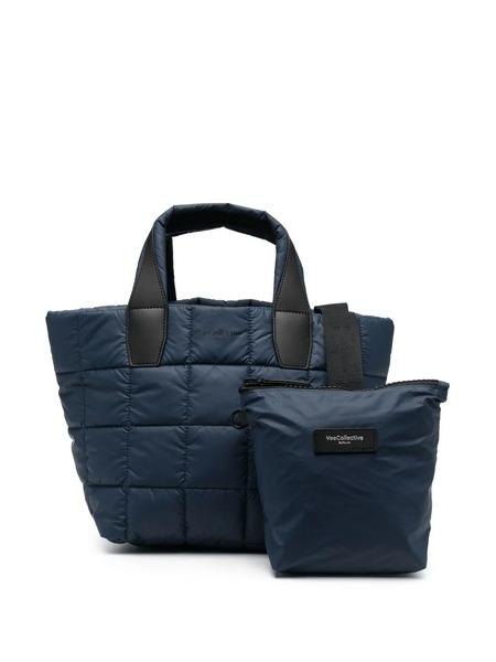  Veecollective Quilted Tote Bag - Blue 